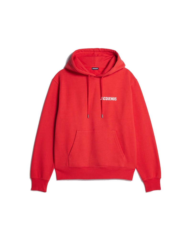 Jacquemus Le Sweatshirt Jacquemus Hoodie Red