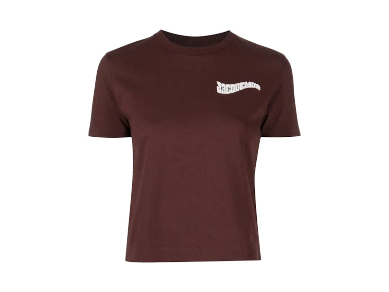 Jacquemus Le T-Shirt Camargue Brown