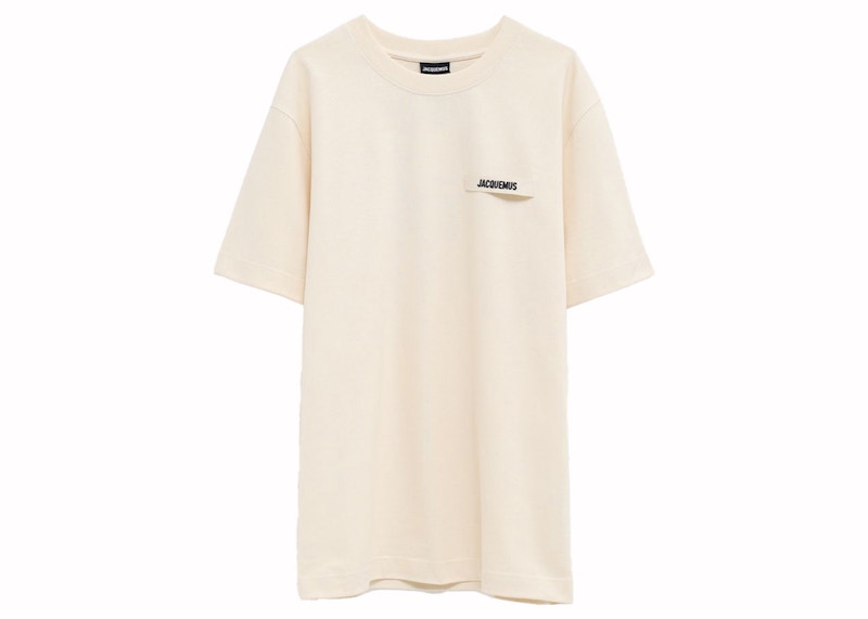Jacquemus Le T-Shirt Gros Grain 150 Beige