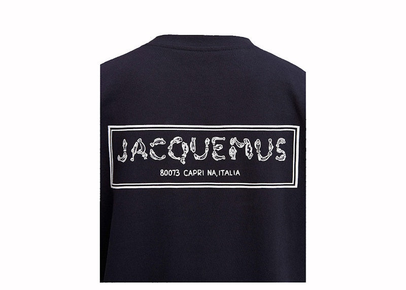 Jacquemus Le T-Shirt Meru Dark Navy