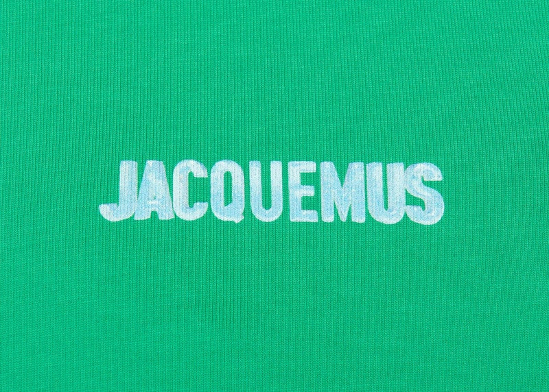 Jacquemus Le T-shirt Gelo Pool Logo L/S T-shirt Print Ice Jacquemus Green