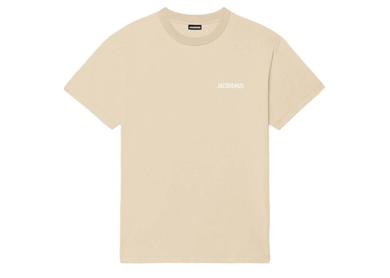 Jacquemus Le T-shirt Logo T-shirt Beige