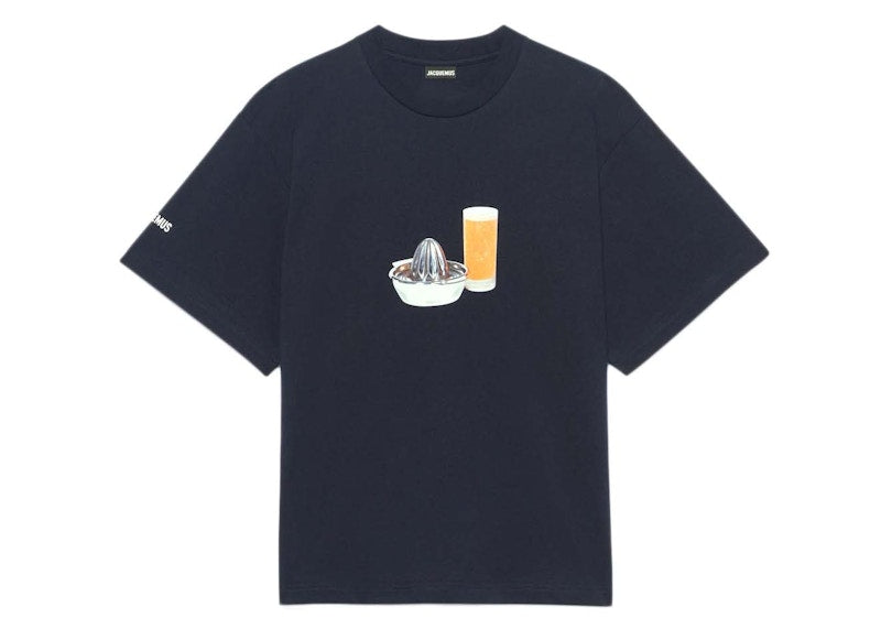 Jacquemus Le T-shirt Succo Orange Juice T-shirt Navy