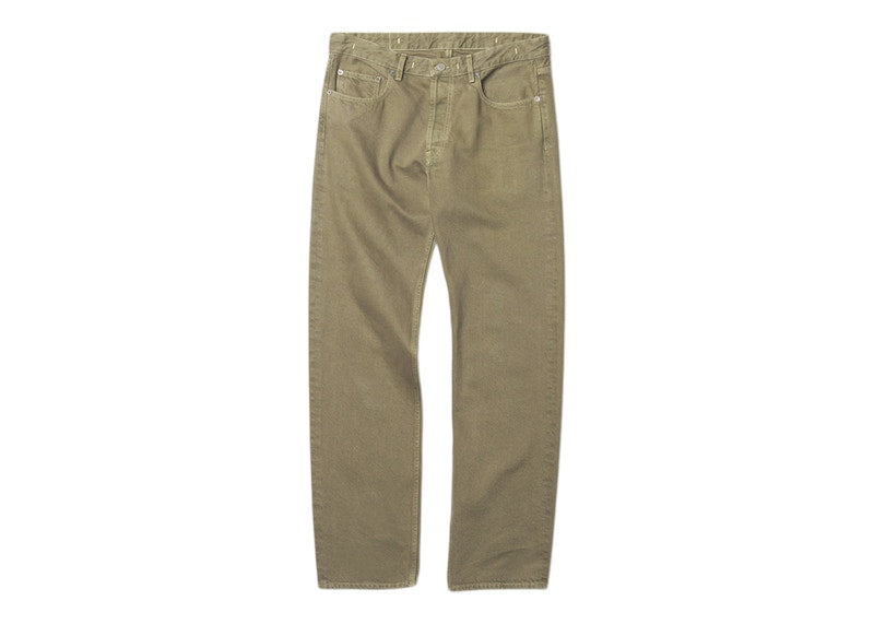 Jacquemus Le de Nimes Fresa Straight Fit Jeans Khaki/Beige