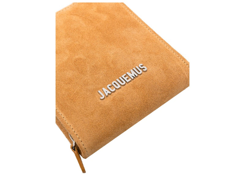 Jacquemus Logo Plaque Lanyard Cardholder Yellow