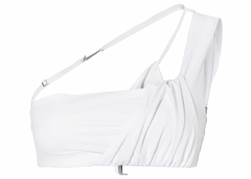 Jacquemus x Nike La Brassière Drapée Sports Bra White