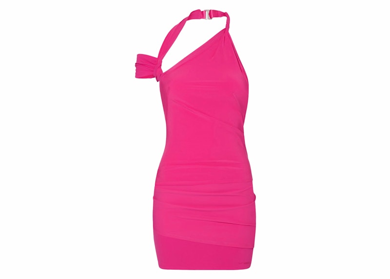 Jacquemus x Nike La Robe Drapée Dress Dark Pink