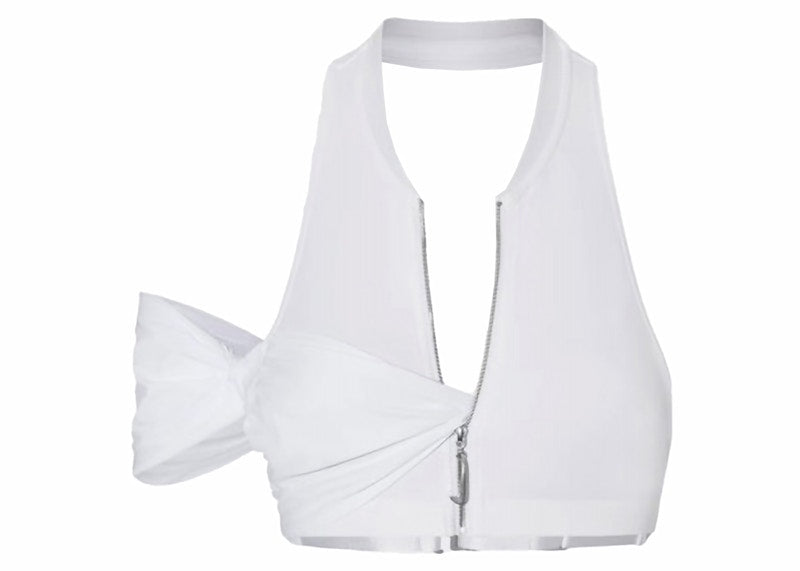 Jacquemus x Nike Le Haut Drape Top White