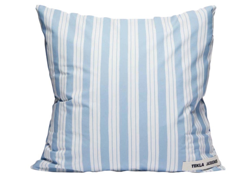 Jacquemus x Tekla La Taie d'oreiller (50x70) Airy Blue Stripe