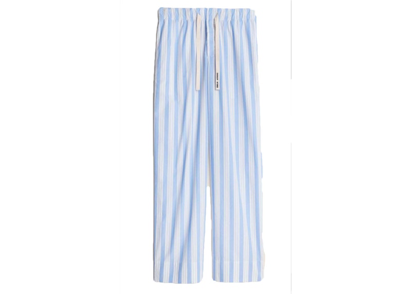 Jacquemus x Tekla Le Pantalon Pyjama Blue White Stripe