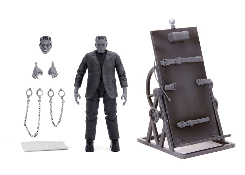 Jada Toys Universal Monsters Deluxe Frankenstein Next Level Exclusive Action Figure Black