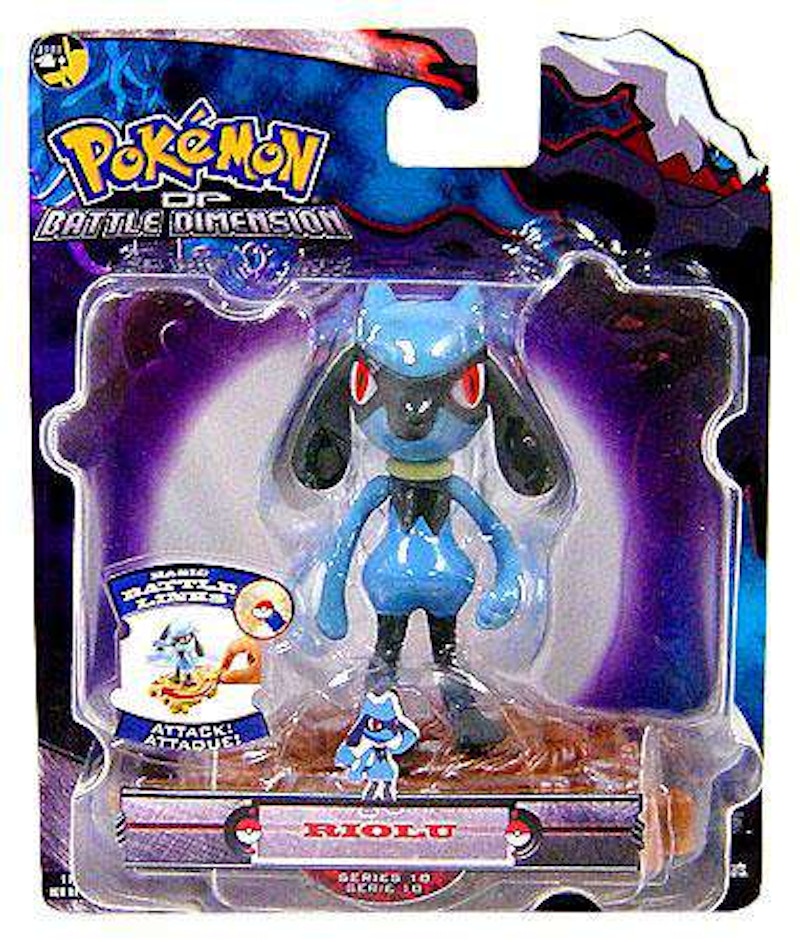 Jakks Pacific Pokemon Battle Dimension Series 10 Riolu Action Figure