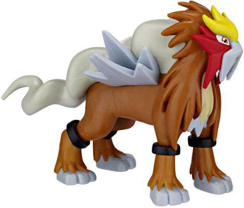 Jakks Pacific Pokemon Series 19 Entei, Celebi & Wobbuffet Figure (Set of 3)