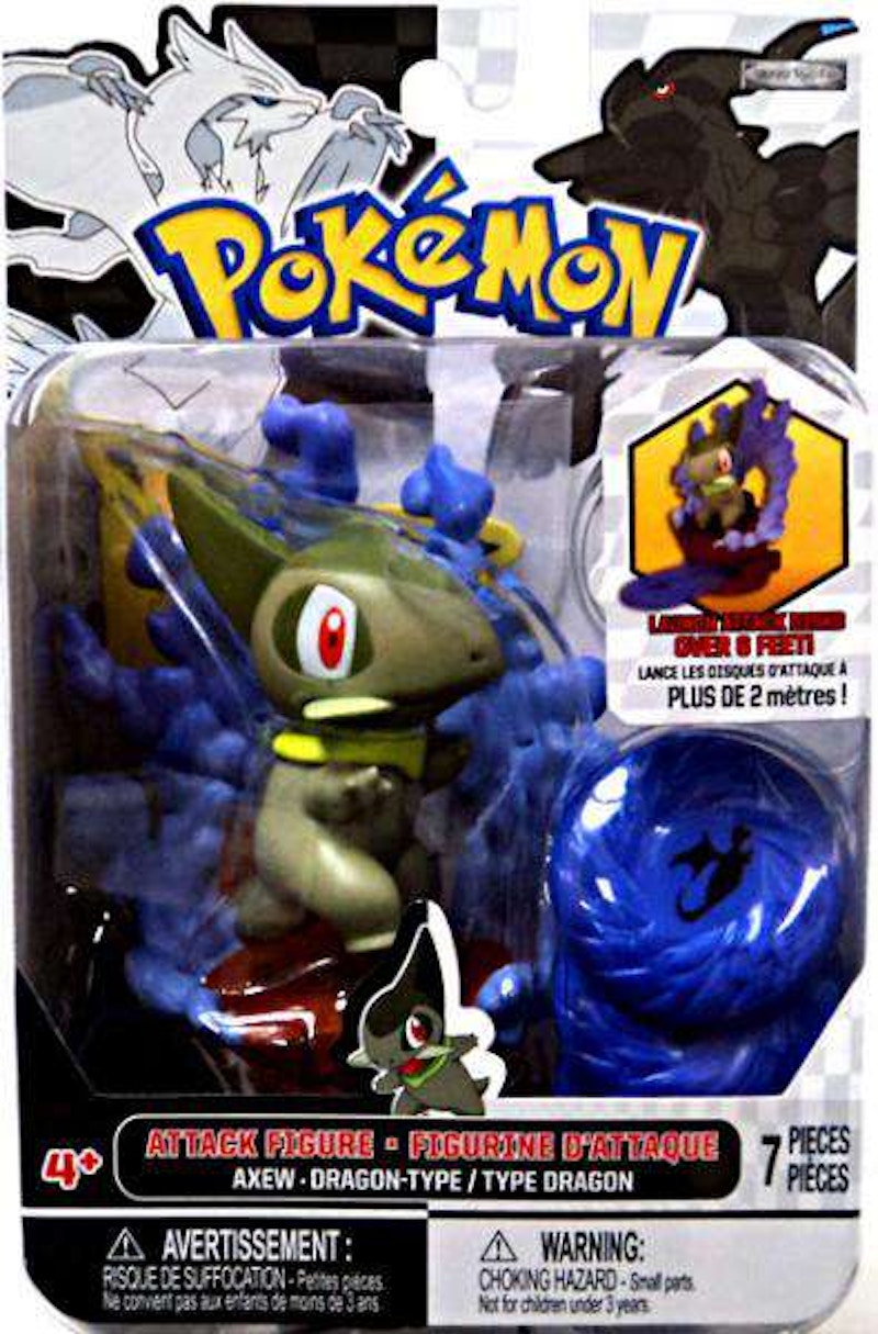 Jakks Pacific Pokemon Series 2 Attack Axew Figure