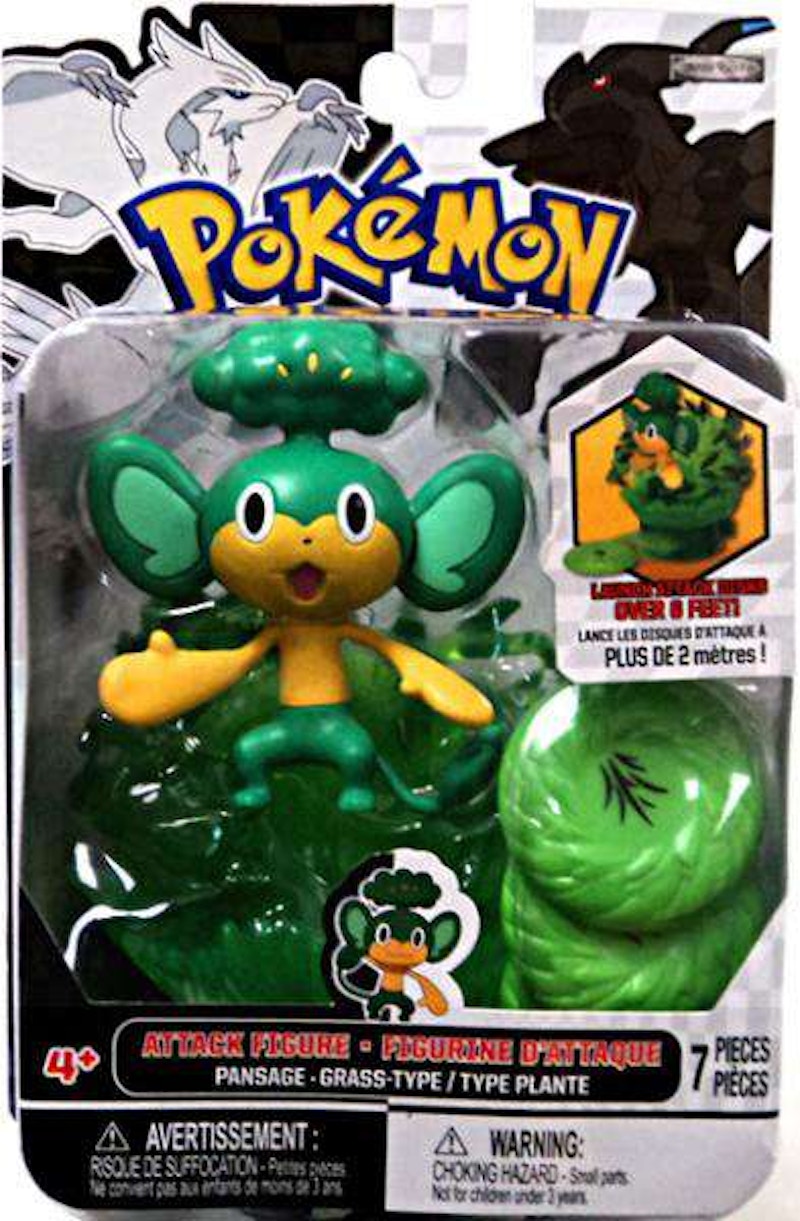 Jakks Pacific Pokemon Series 2 Attack Pansage Figure