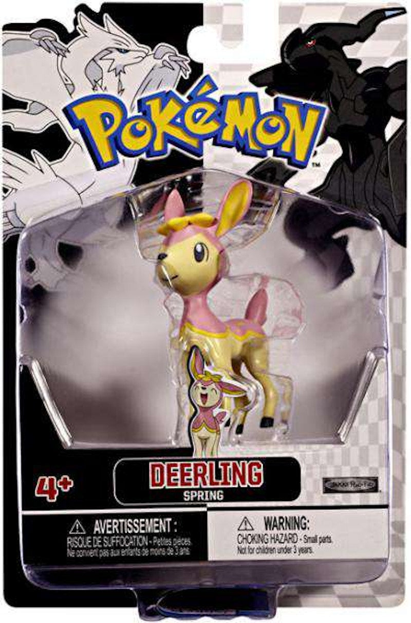 Jakks Pacific Pokemon Series 2 Basic Pink Deerling Spring Figure