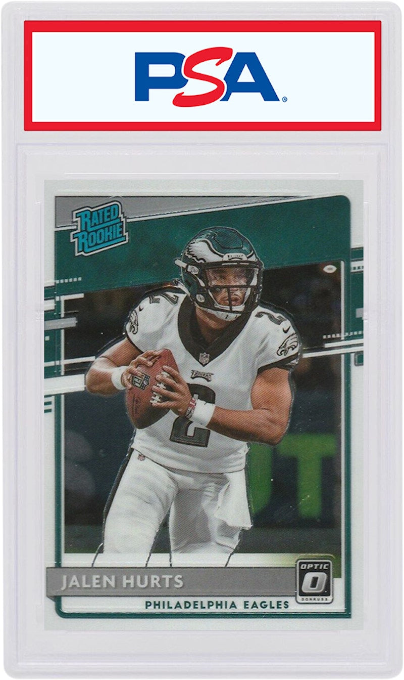 Jalen Hurts 2020 Panini Donruss Optic Rookie #164 (PSA or BGS Graded)