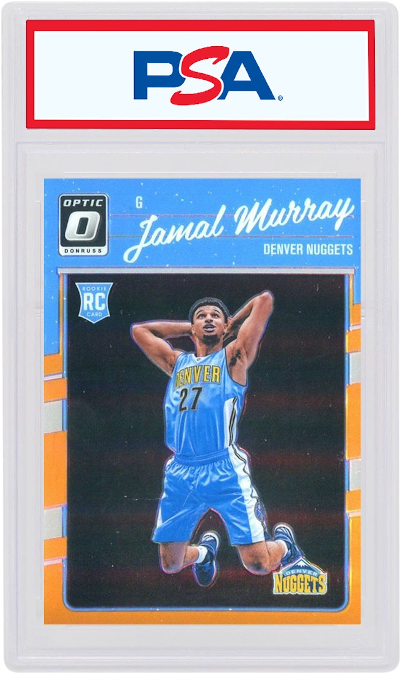 Jamal Murray 2016 Panini Donruss Optic Rookie Orange /199 #157 (PSA or BGS Graded)