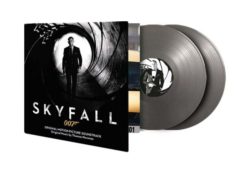James Bond 007 Skyfall Original Soundtrack 10th Anniversary 2XLP Vinyl (LE 1500) Silver