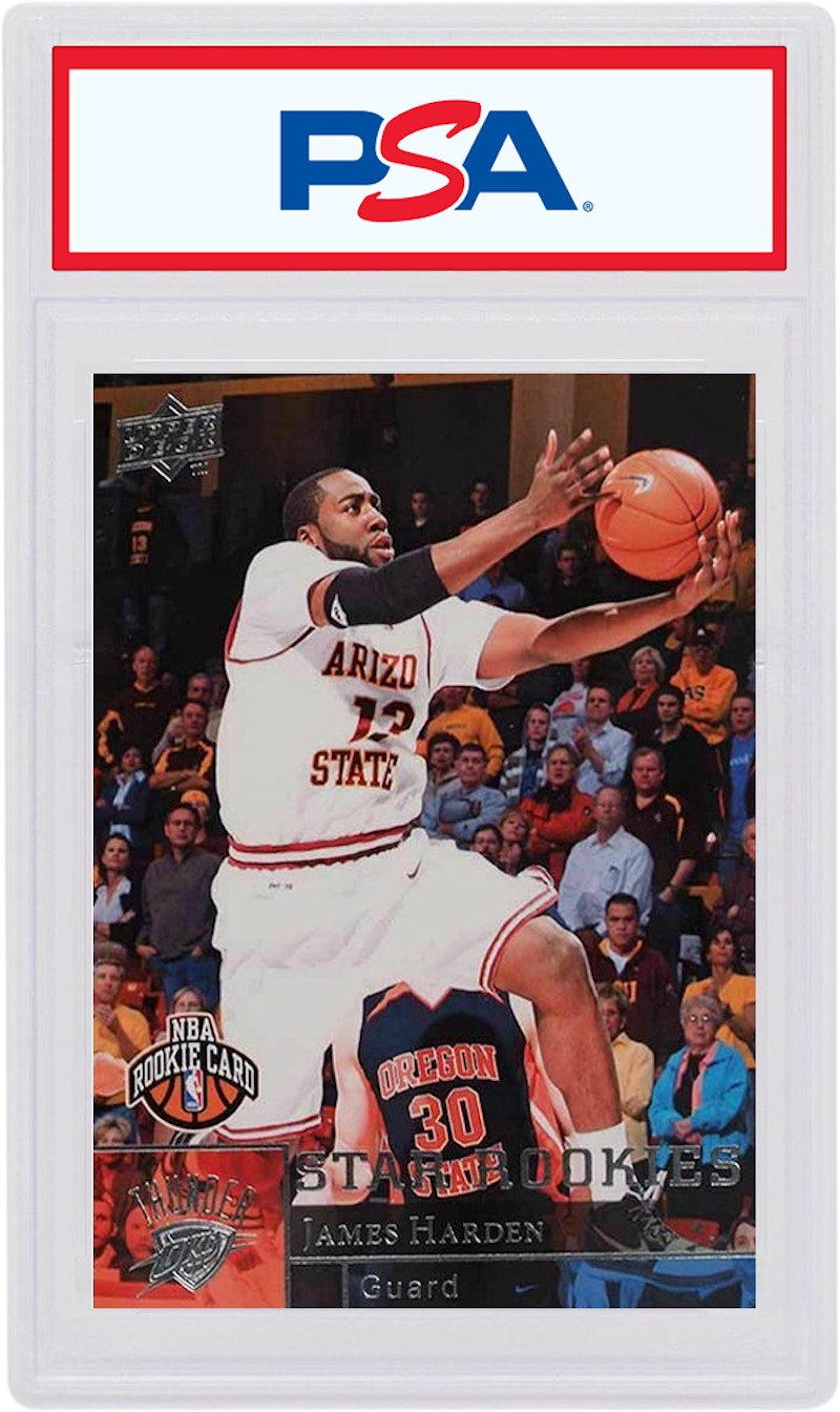 James Harden 2009 Upper Deck Rookie #227 (PSA or BGS Graded)