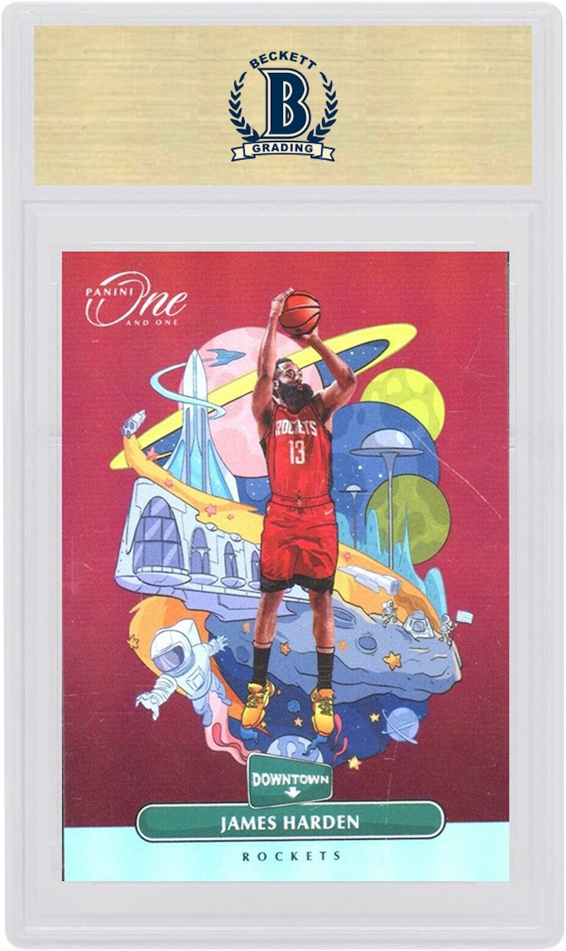 James Harden 2019 Panini One and One Downtown #5 (PSA or BGS Graded)