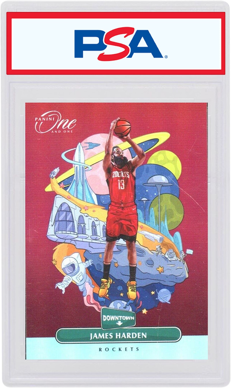 James Harden 2019 Panini One and One Downtown #5 (PSA or BGS Graded)