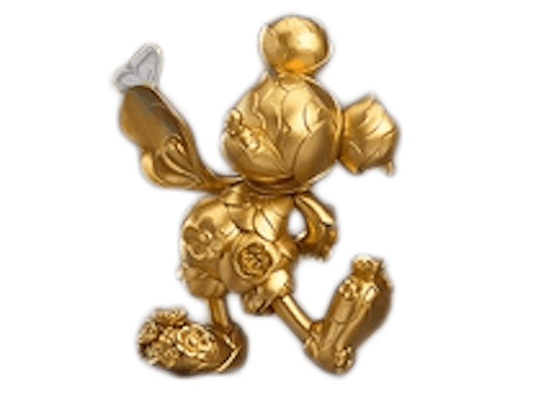 James Jean Mickey Mouse 90th Anniversary Figure Gold