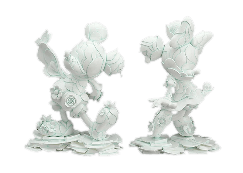 James Jean Mickey Mouse & Minnie Mouse 90th Anniversary Figure Set