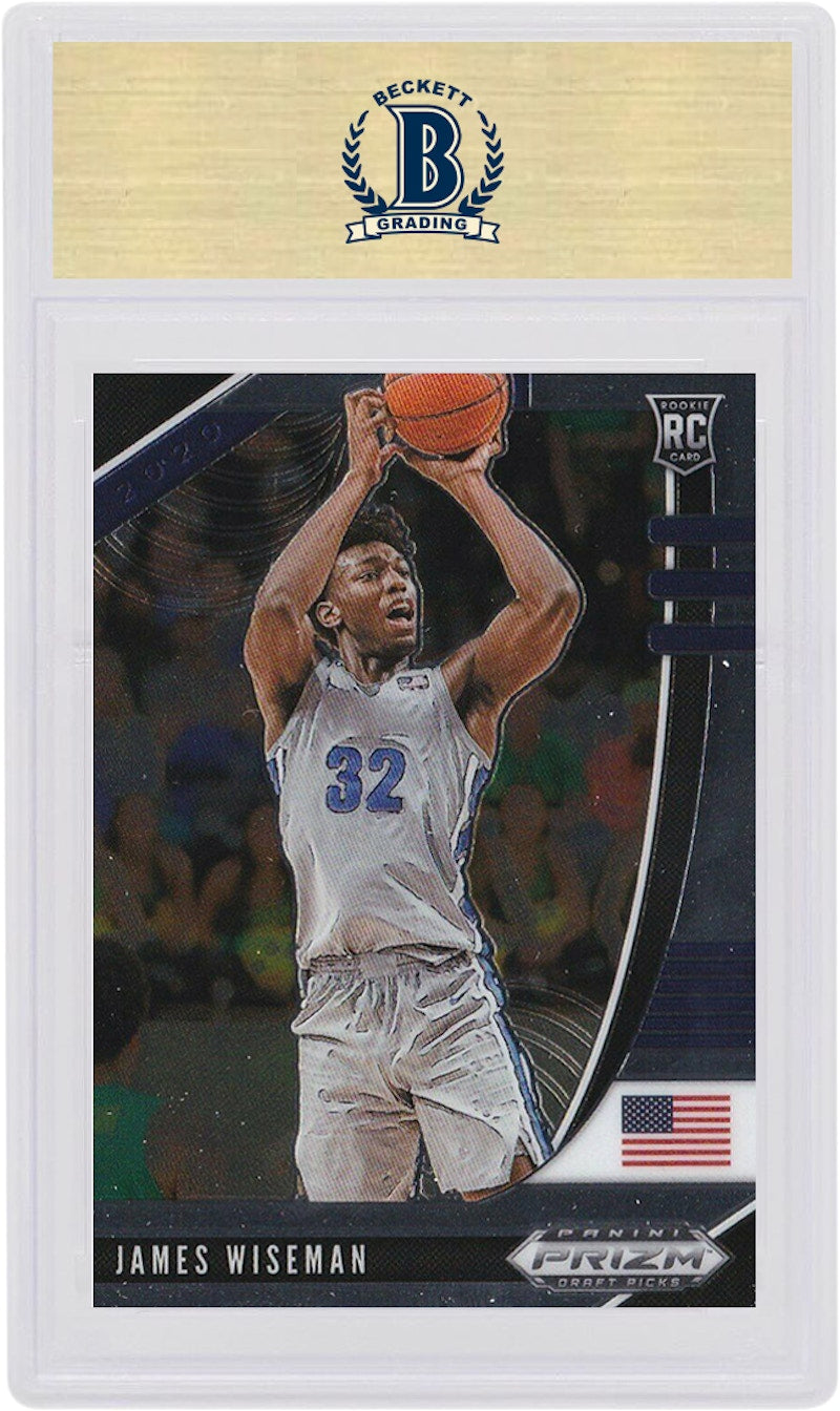 James Wiseman 2020-21 Panini Prizm Draft Picks Basketball Rookie #42