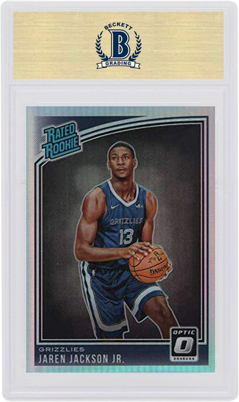 Jaren Jackson 2018 Panini Donruss Optic Rookie Holo #188 (PSA or BGS Graded)