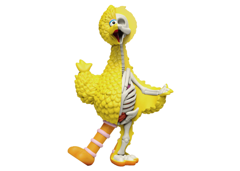 Jason Freeny Sesame Street Big Bird Figure