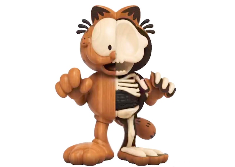 Jason Freeny Woodworked Dissected Garfield Figure (Edition of 200)