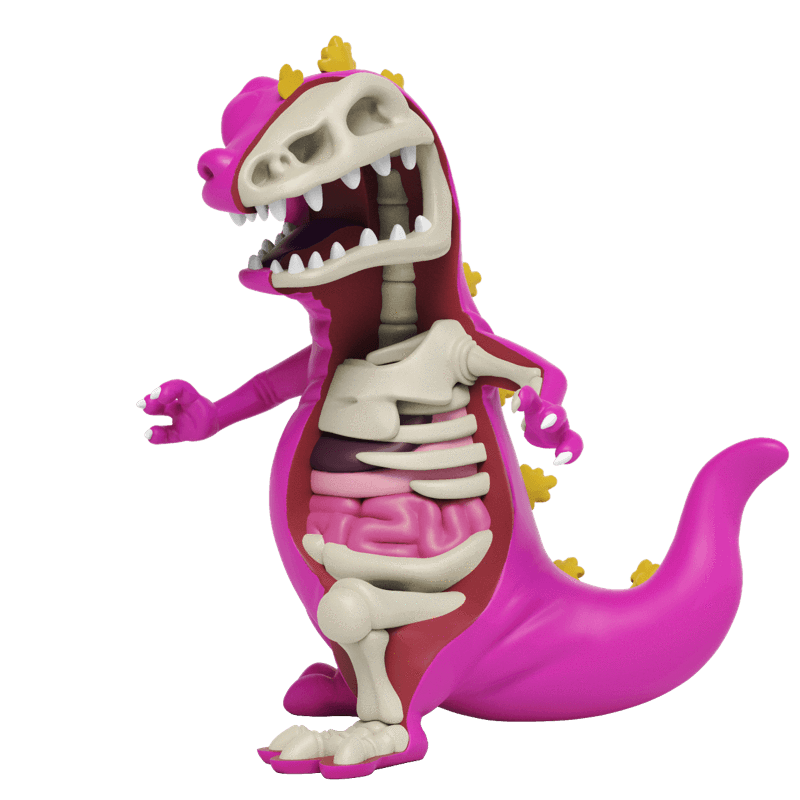 Jason Freeny XXRAY Plus Purple Reptar