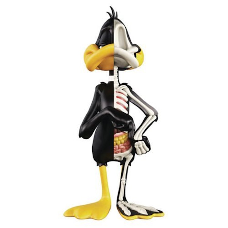 Jason Freeny XXRay Looney Tunes Daffy Duck Figure Multi