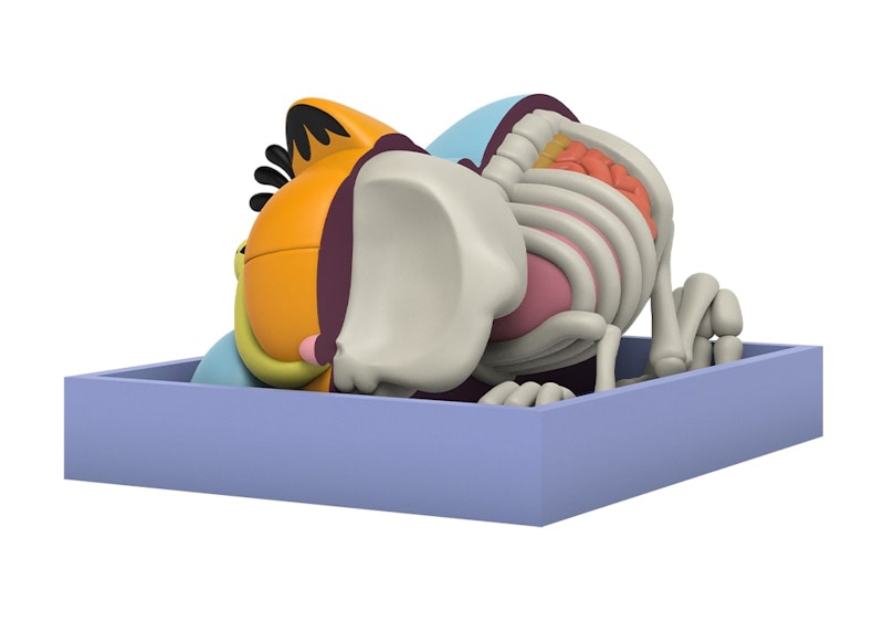 Jason Freeny x Might Jaxx Hidden Dissectibles Garfield Tucked In Figure