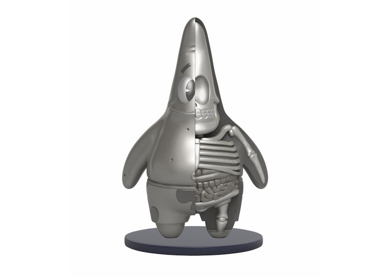 Jason Freeny x Spongebob Hidden Dissectibles Classic Edition Patrick Figure Silver
