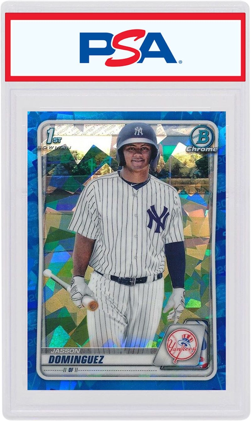 Jasson Dominguez 2020 Bowman Sapphire #BCP8 (PSA or BGS Graded)