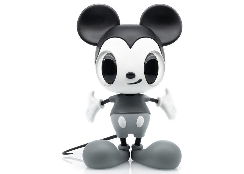 Javier Calleja x Disney Mickey Mouse Now & Future Sofubi Figure (Edition of 350) Grey