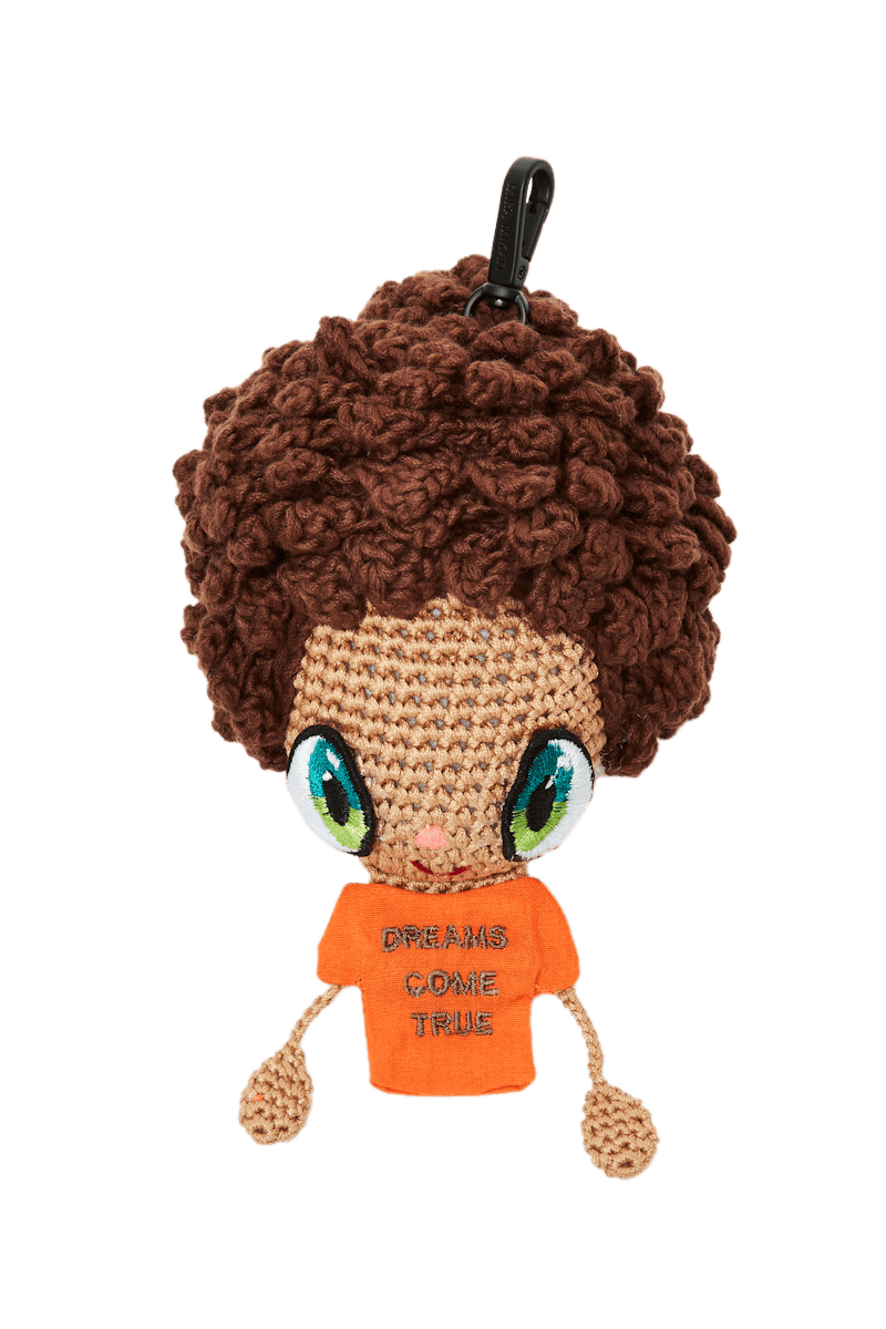 Javier Calleja x Mira Doll Keyring Orange