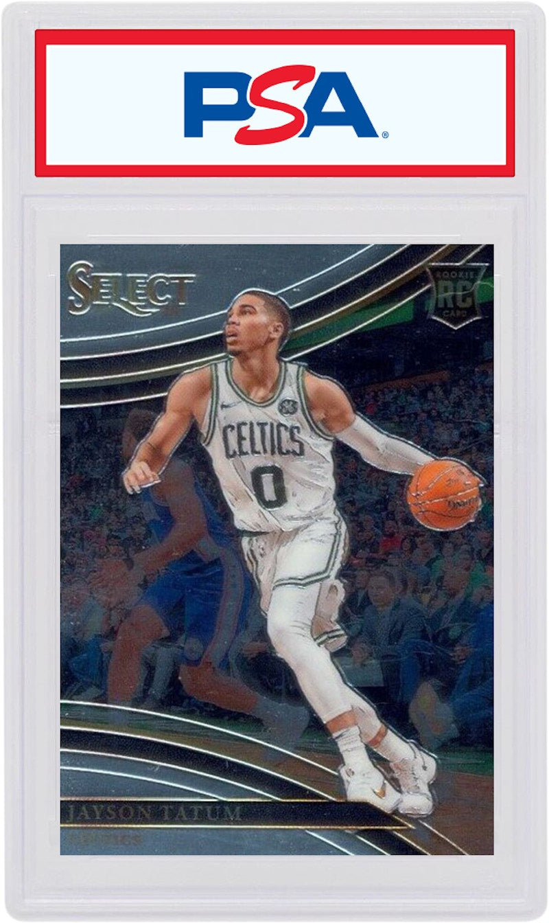 Jayson Tatum 2017 Panini Select Courtside Rookie #256 (PSA or BGS Graded)