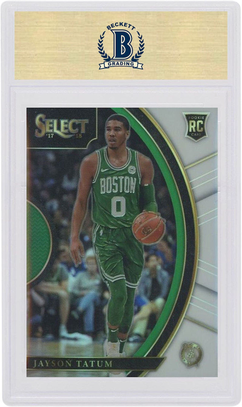 Jayson Tatum 2017 Panini Select Rookie White /149 #93 (PSA or BGS Graded)