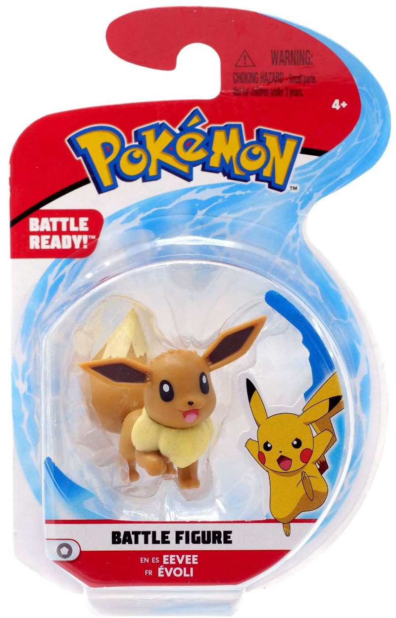 Jazwares Pokemon Battle Figure Eevee Mini Figure