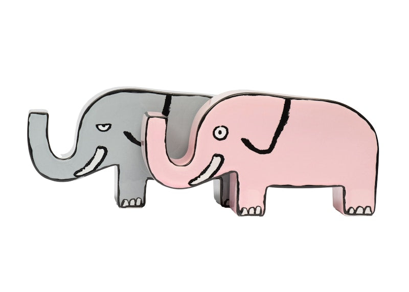Jean Jullien L’Éléphant Cermic Sculpture Set (Edition of 500)