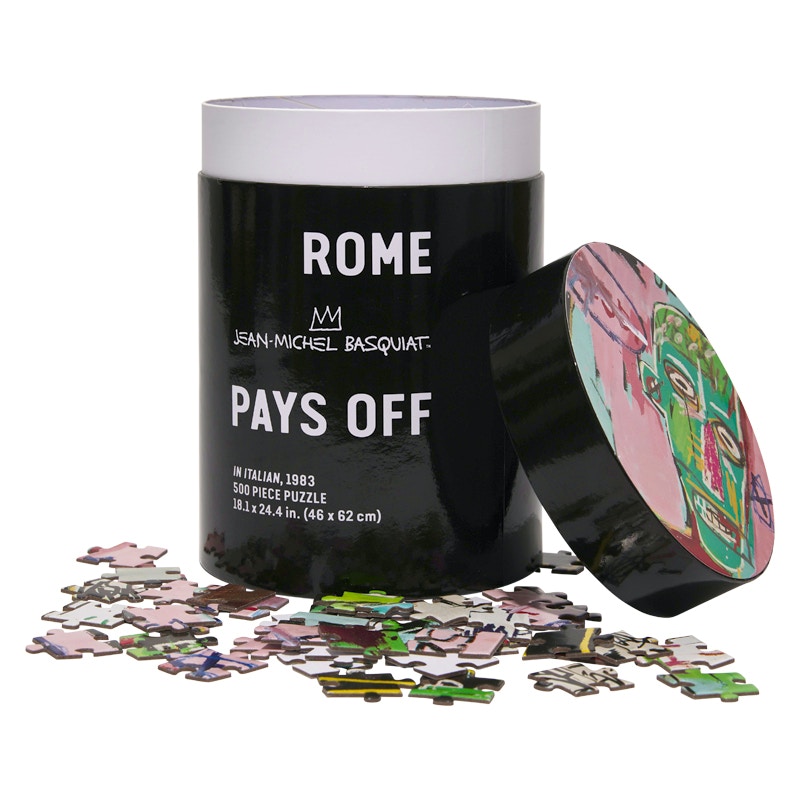 Jean-Michel Basquiat Rome Pays Off In Italian Puzzle (500 Pieces)