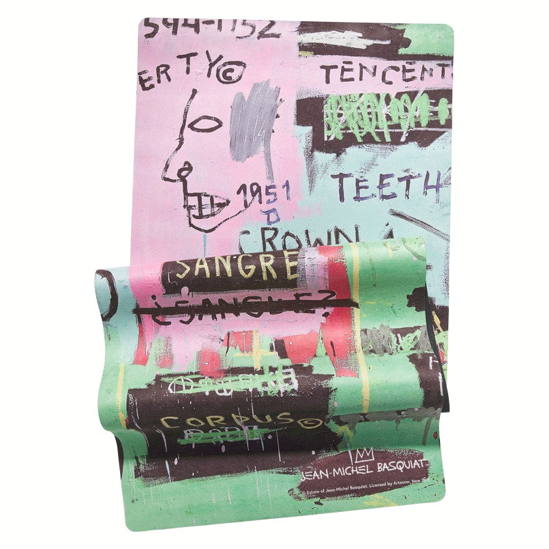 Jean-Michel Basquiat Rome Pays Off In Italian Yoga Mat