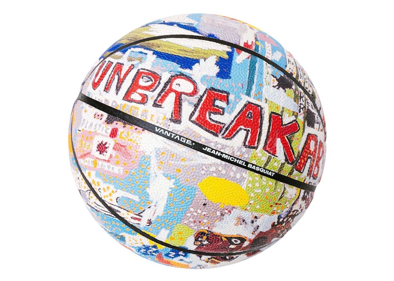 Jean-Michel Basquiat x Vintage Unbreakable Basketball