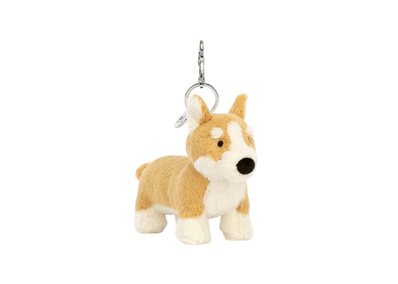 Jellycat Betty Corgi Bag Charm Honey