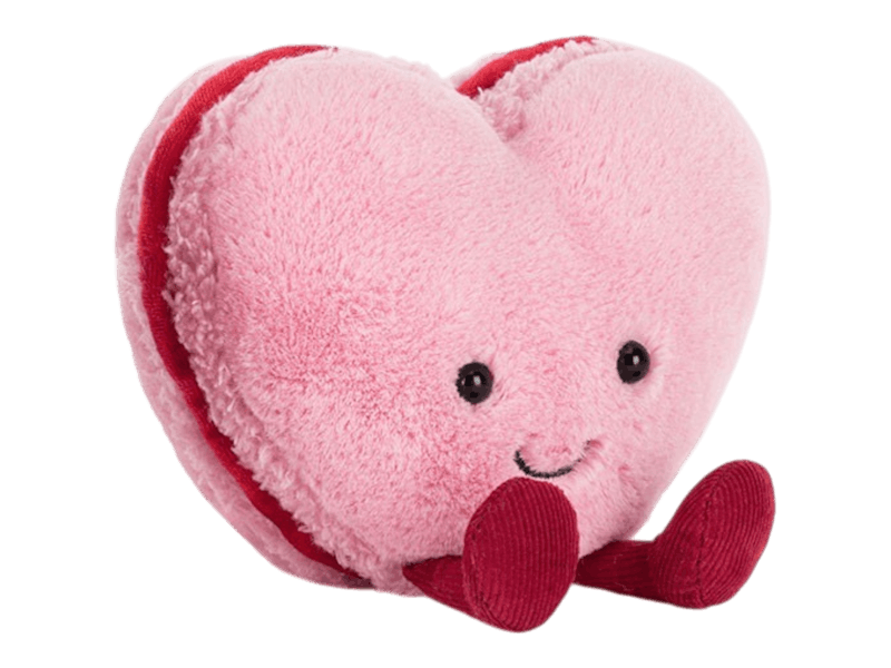 Jellycat Colette Heart Macaron Plush