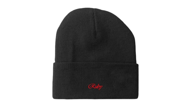 Jennie Ruby Beanie Black