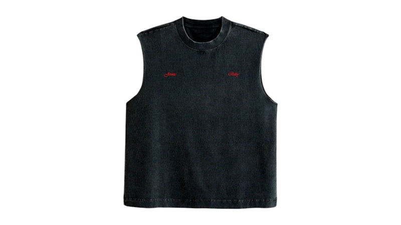 Jennie Ruby Sleeveless Tee Black